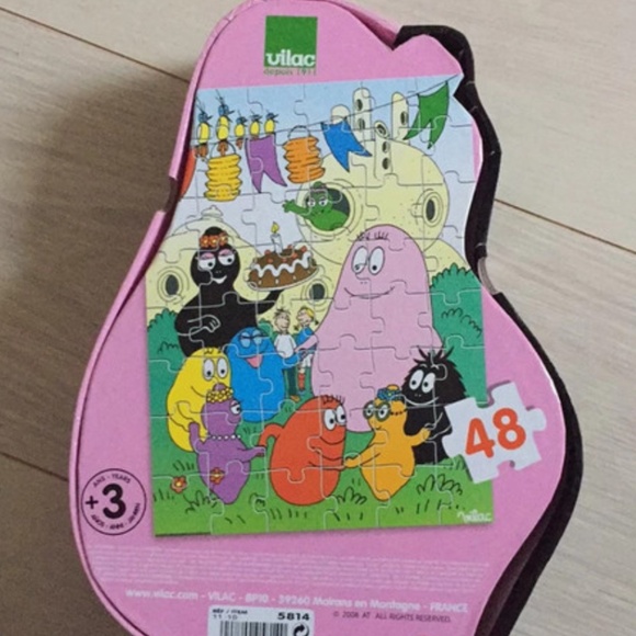 Barbarapapa Wooden 48-Piece Puzzle by Vilac - Picture 6 of 6